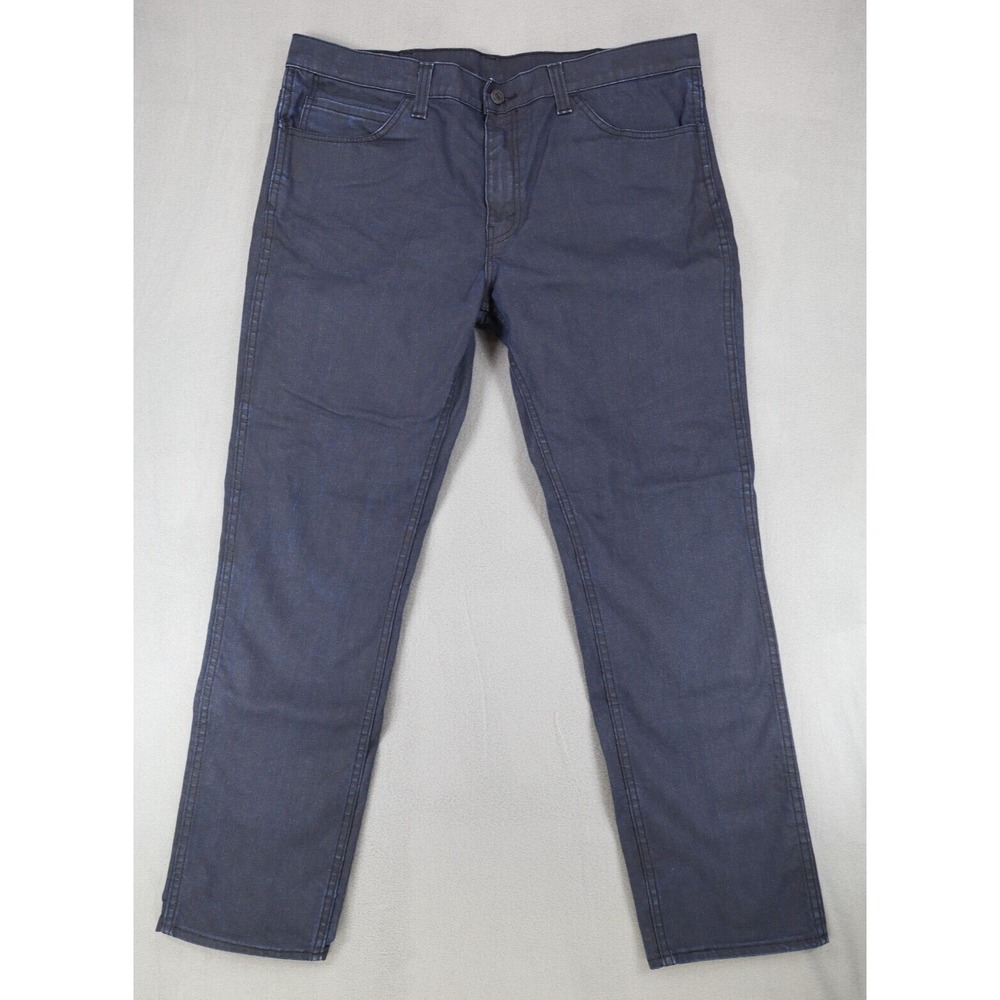 Levis 511 Stretch Jeans Men's Size 38 X 32 Dark Wash Raw‎ Denim Black Label Tab